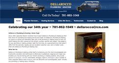 Desktop Screenshot of dellaroccoplumbingandheating.com